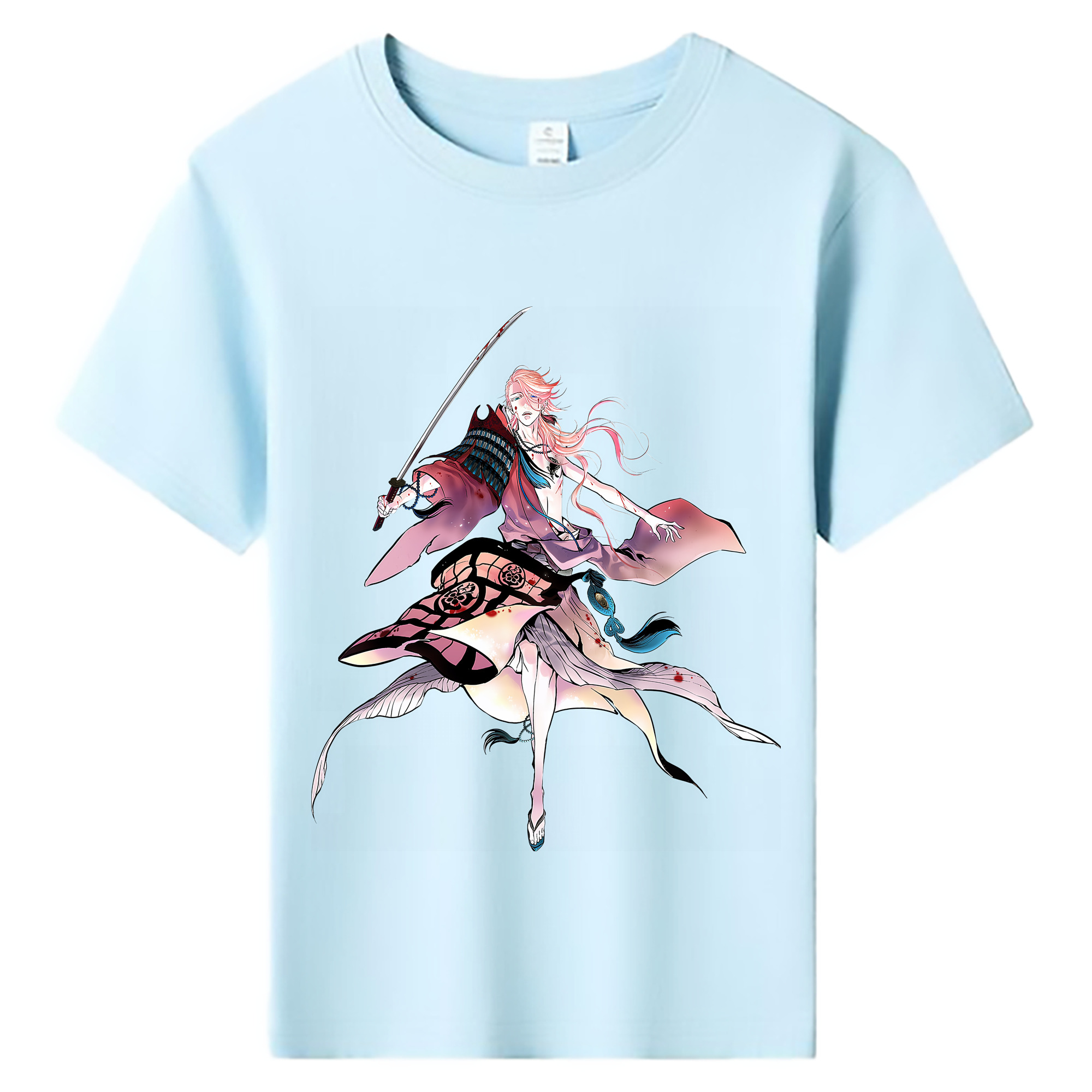 （画像用） 刀剣乱舞 Touken Ranbu 綿100％キッズTシャツ（フロントプリント）